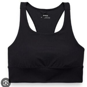 Prana Black Compression Sports Bra • Small • Athleisure Activecore / Clean Girl